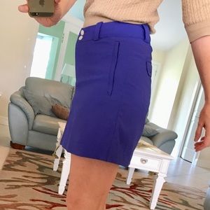 Blue Nike Golf Skort with 4 pockets in size 2